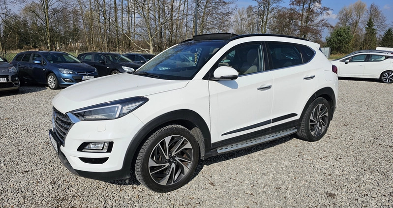 Hyundai Tucson cena 104950 przebieg: 68000, rok produkcji 2019 z Barlinek małe 191